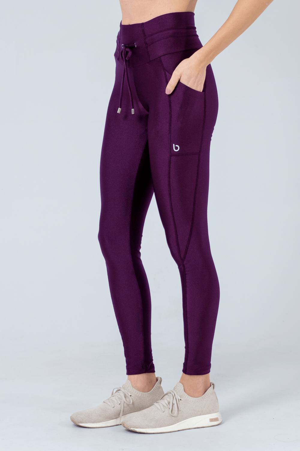 CALÇA LEGGING MALVA ROXO DELUXE